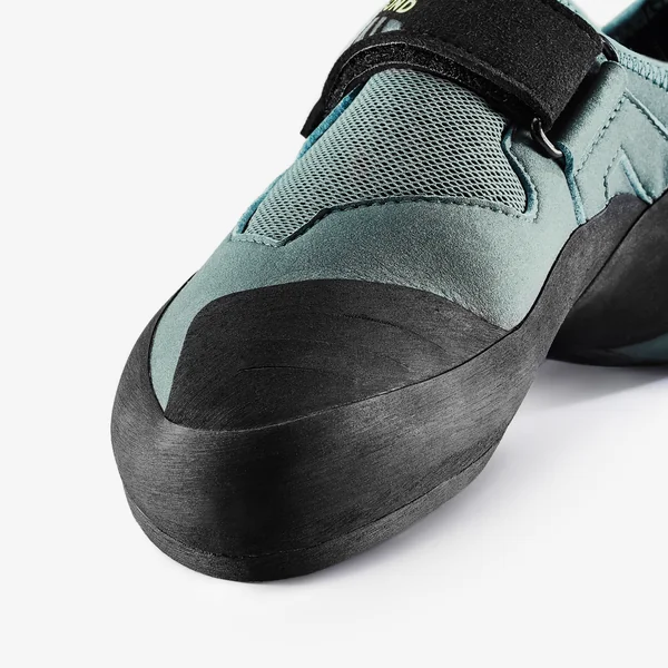 Chaussons d'escalade techniques et souples homme, Vertika Soft vert