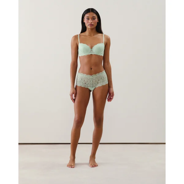 Cheeky en dentelle vert