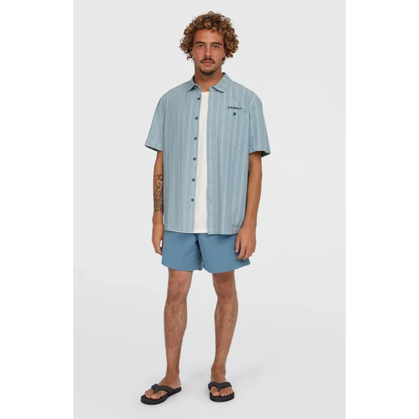 Chemise Jacquard Stripe | Blue Cali Stripe