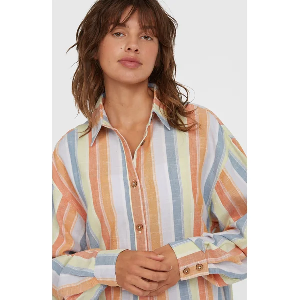 Chemise longue Beach Vintage | Vintage Stripe