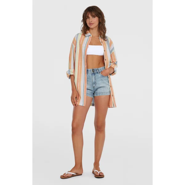Chemise longue Beach Vintage | Vintage Stripe