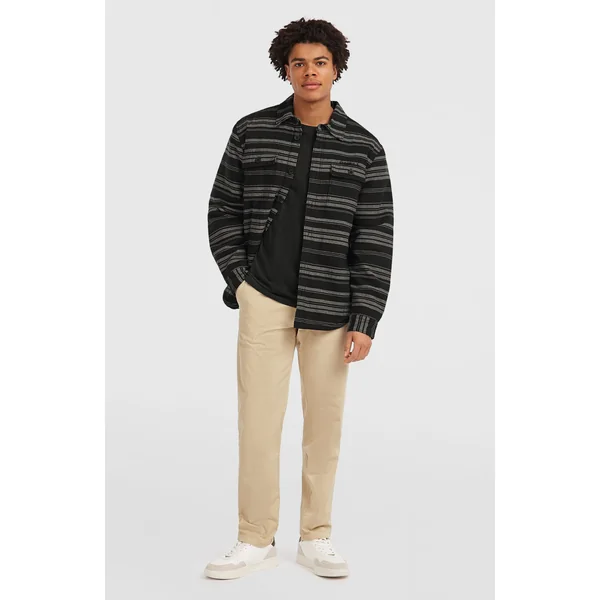 Chemise Must-Have doublée en polaire | Black Bavaro