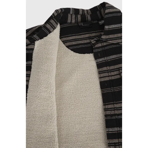 Chemise Must-Have doublée en polaire | Black Bavaro