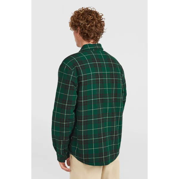 Chemise Must-Have doublée en polaire | Green Flannel Check