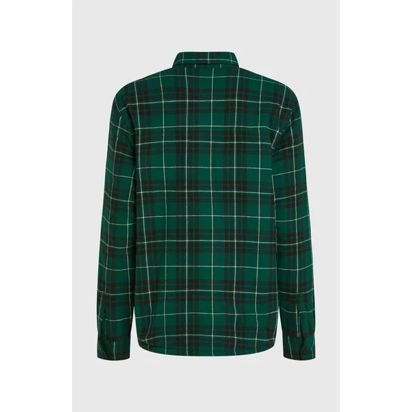 Chemise Must-Have doublée en polaire | Green Flannel Check
