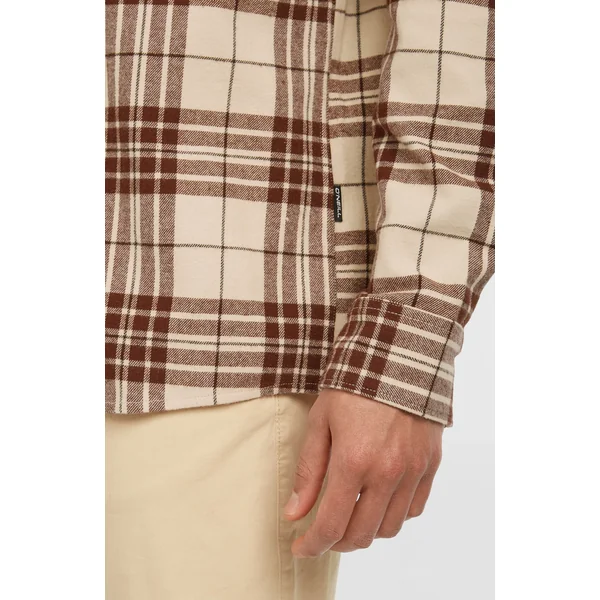Chemise Must-Have en flanelle | Beige Flannel Check