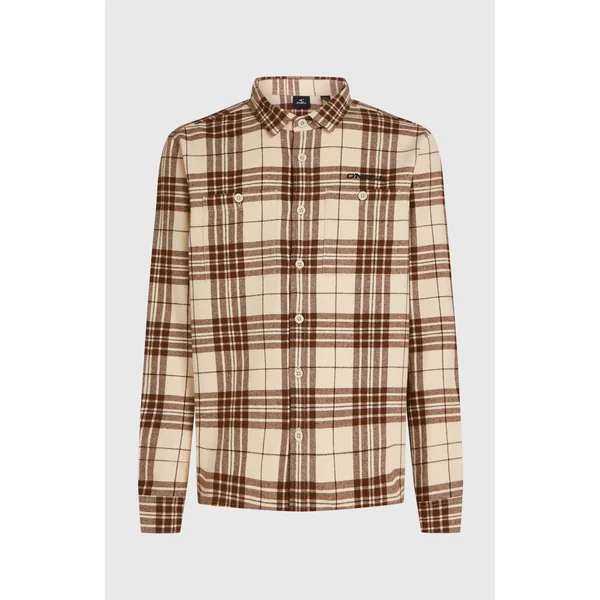 Chemise Must-Have en flanelle | Beige Flannel Check