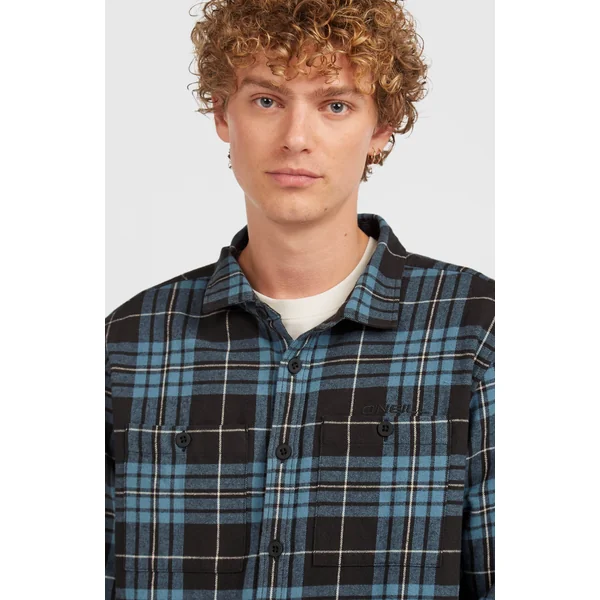 Chemise Must-Have en flanelle | Blue Flannel Check