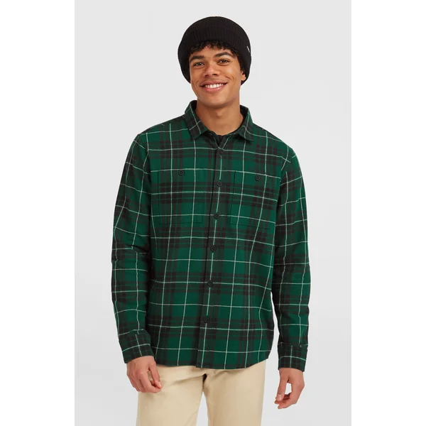 Chemise Must-Have en flanelle | Green Flannel Check