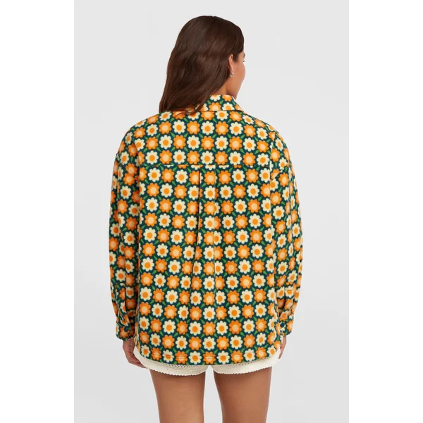 Chemise O'Riginals Superfleece | Green Retro Flower