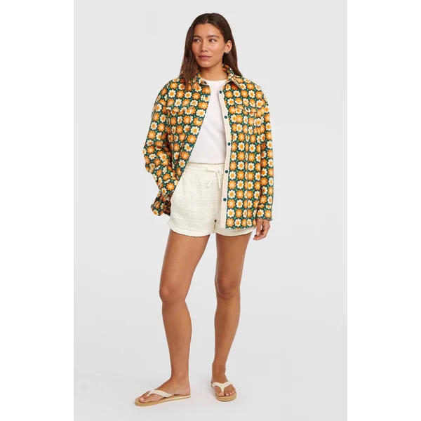 Chemise O'Riginals Superfleece | Green Retro Flower