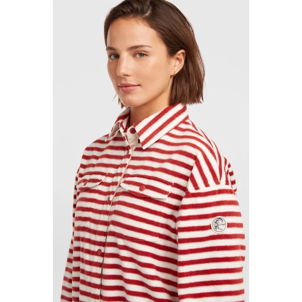 Chemise O'Riginals Superfleece | White/Red Originals Stripe