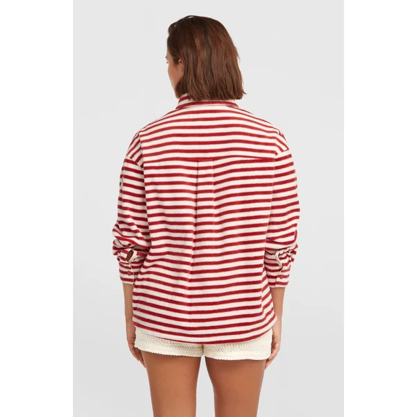 Chemise O'Riginals Superfleece | White/Red Originals Stripe