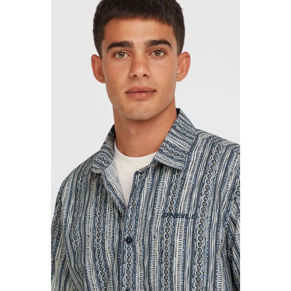 Chemise Print | Blue Pressed Lines