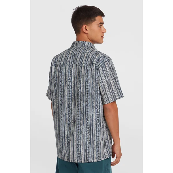 Chemise Print | Blue Pressed Lines