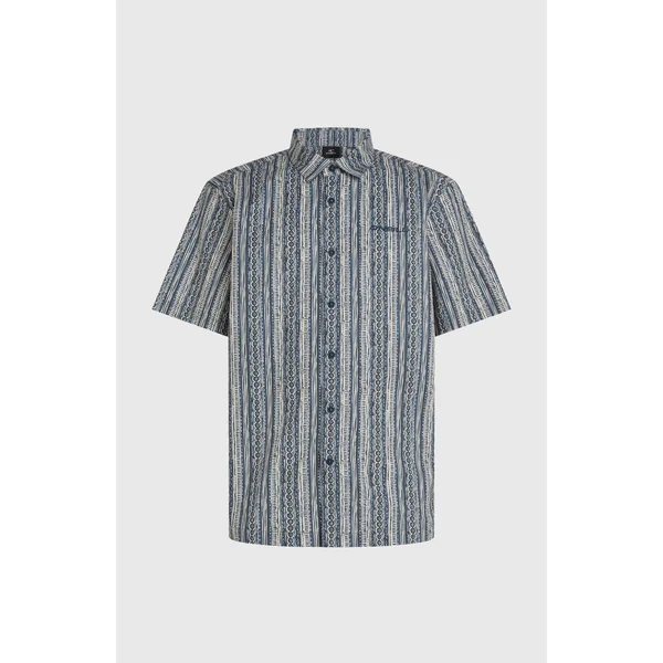 Chemise Print | Blue Pressed Lines