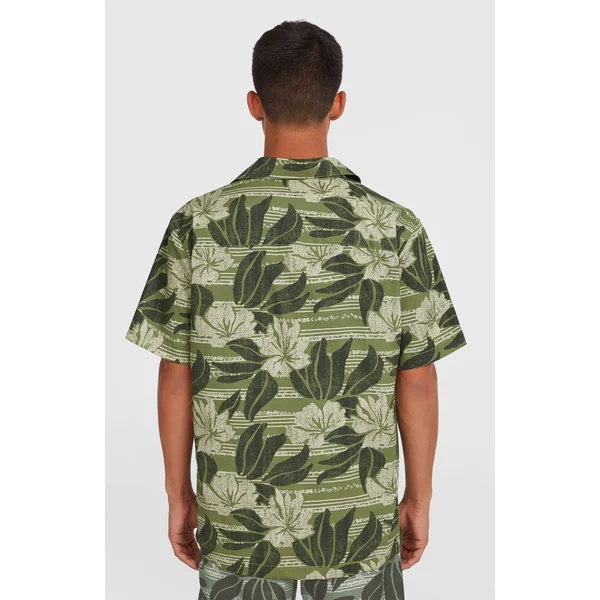 Chemise Print | Green Dusty Flower