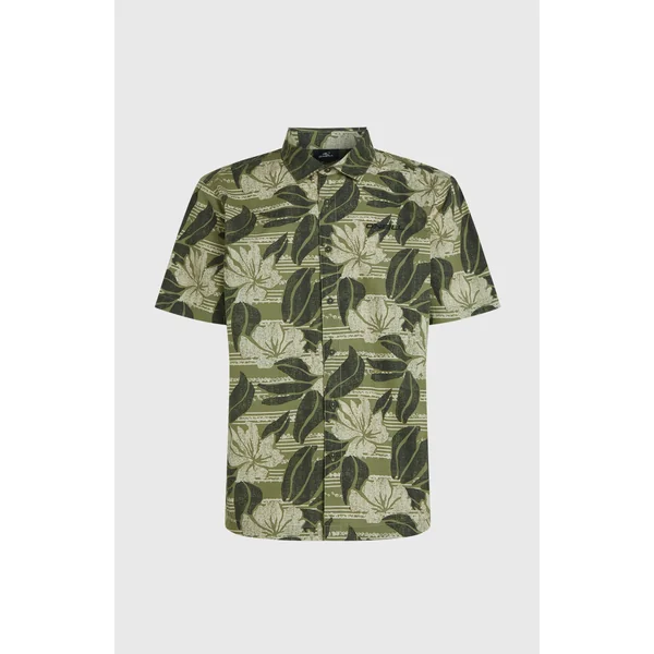 Chemise Print | Green Dusty Flower