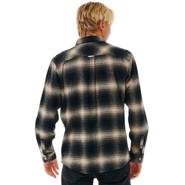 Chemise rip curl count flannel shirt taupe