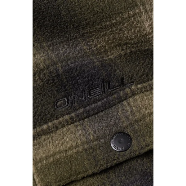 Chemise Superfleece | Green Check Small