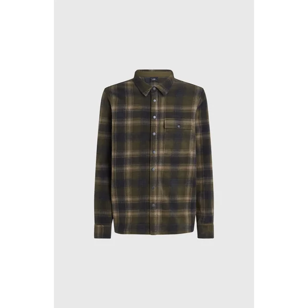 Chemise Superfleece | Green Check Small