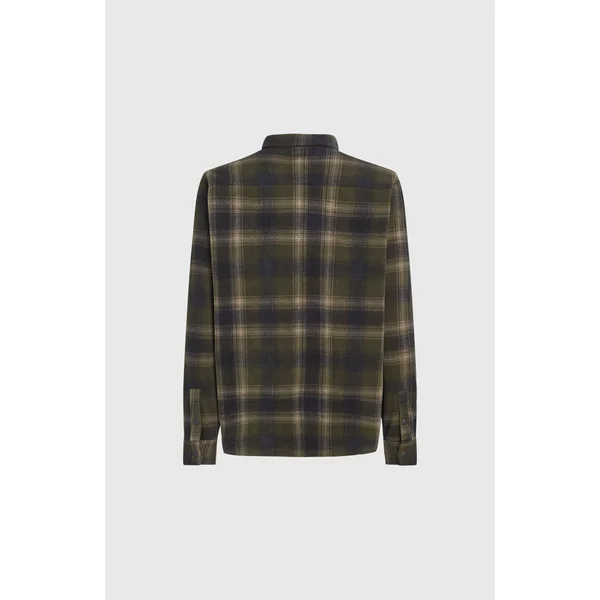 Chemise Superfleece | Green Check Small
