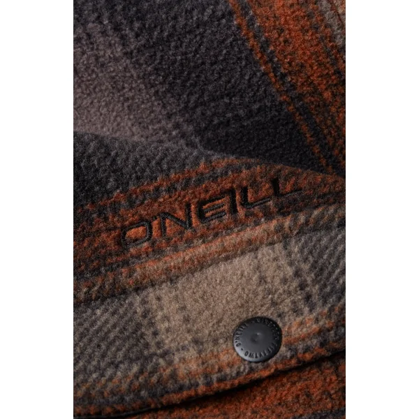 Chemise Superfleece | Grey Check Small
