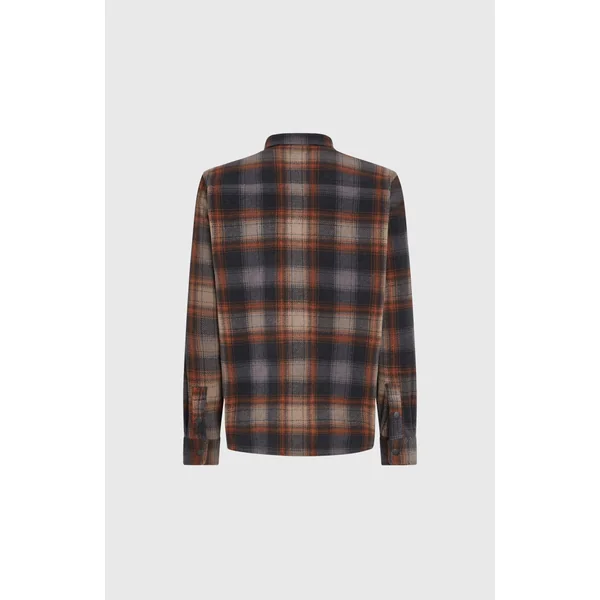 Chemise Superfleece | Grey Check Small