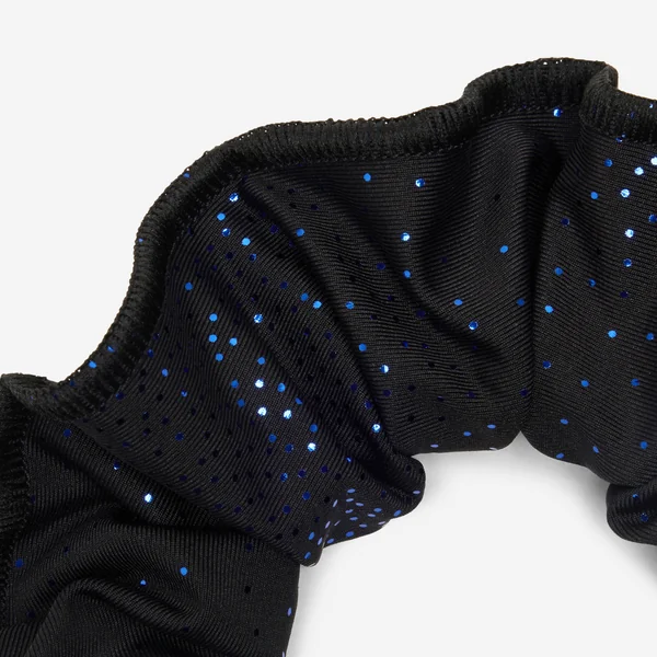 Chouchou de gymnastique à paillettes fille, noir
