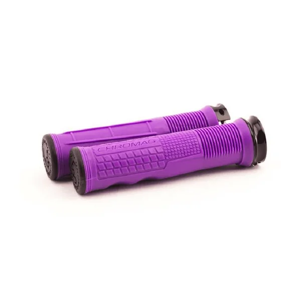 CHROMAG Poignées Format purple single-clamp