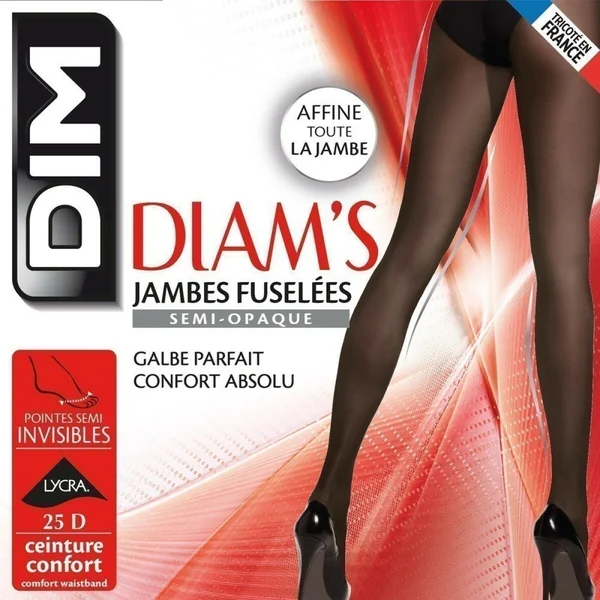Collant amincissant voile 25D noir