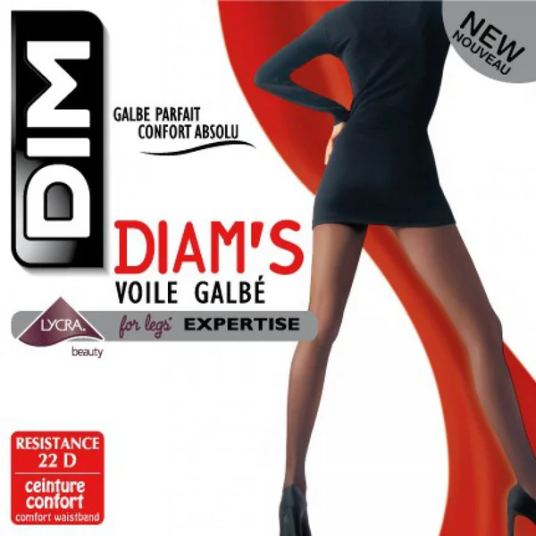 Collant Voile Galbe Noir