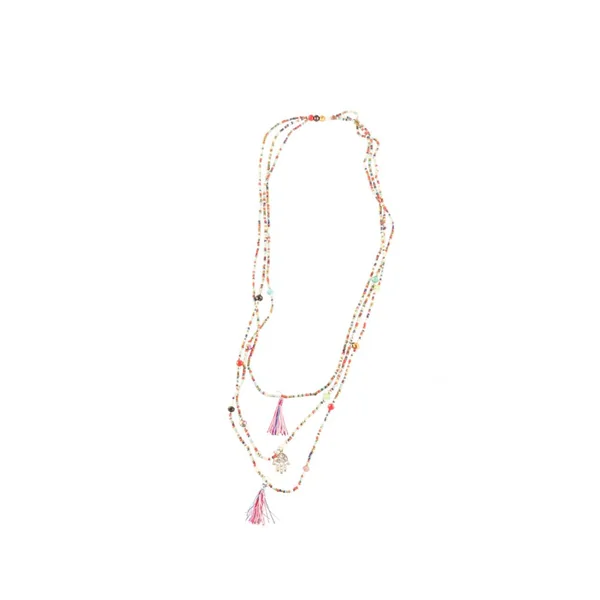 Collier main de Fatma multicolore