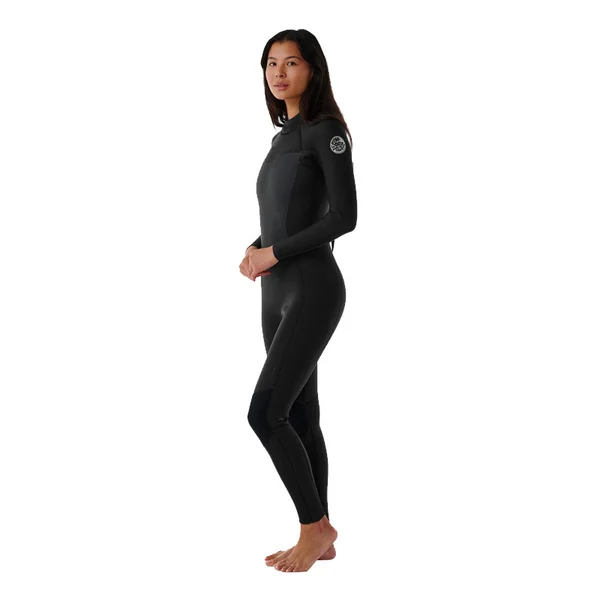 Combinaison femme rip curl dawn patrol 4-3 bz noir