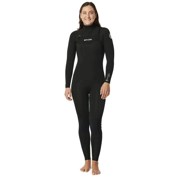 Combinaison femme rip curl dawn patrol perf fz 3-2 noir