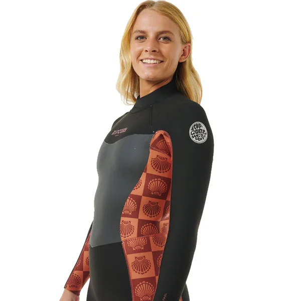 Combinaison femme rip curl dawn patrol sub 4-3 bz rust