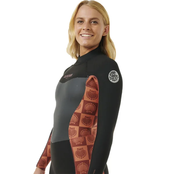 Combinaison femme rip curl dawn patrol sub 5-3 bz rust