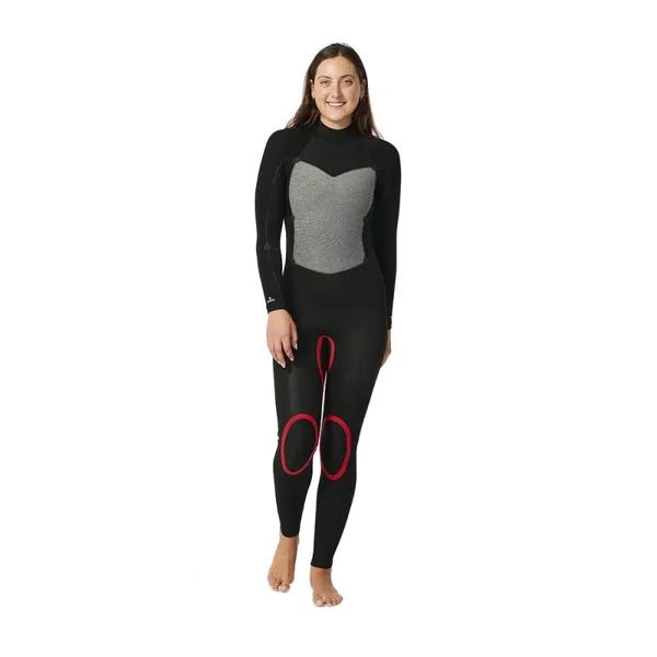 COMBINAISON FEMME RIP CURL OMEGA 3/2 BACKZIP KHAKI
