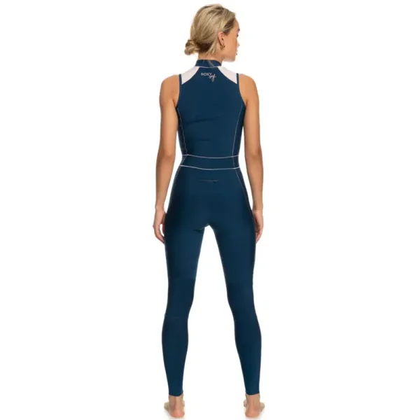 Combinaison femme roxy 1.5mm frontzip bleu