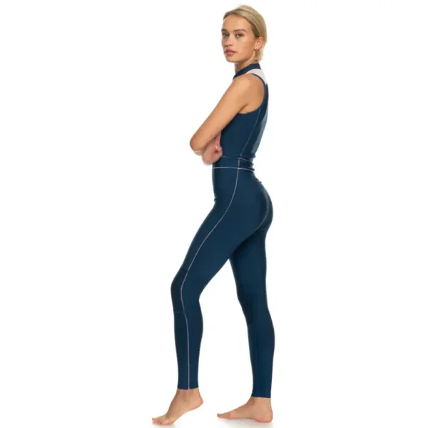 Combinaison femme roxy 1.5mm frontzip bleu