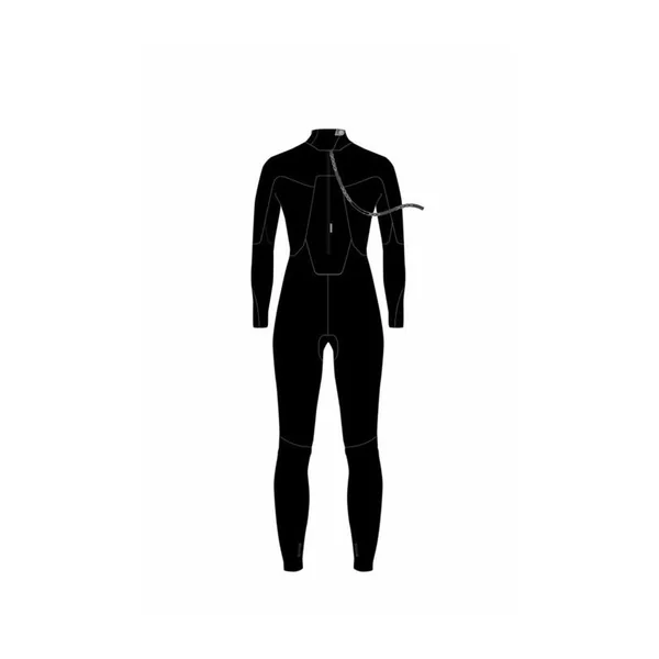 Combinaison intégrale femme NEILPRYDE Nexus 3/2 Back Zip Black