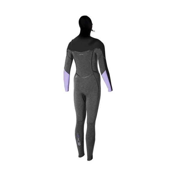 Combinaison intégrale femme PROLIMIT Oxygen Hooded 6/4 Thermal Rebound FTM Black/Lavender