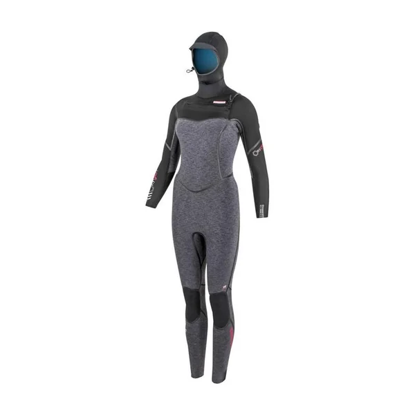 Combinaison intégrale femme PROLIMIT Oxygen Hooded 6/4 Thermal Rebound FTM Black/Wine