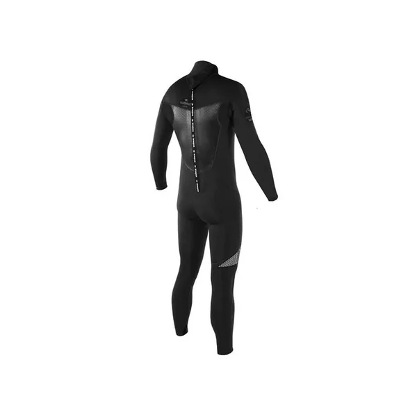 Combinaison intégrale SOORUZ Fighter 5/4/3 Back Zip Black pour sports nautiques