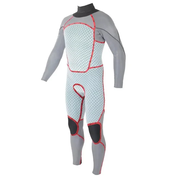 Combinaison intégrale SOORUZ Guru Wind 4/3 Back Zip Black LS
