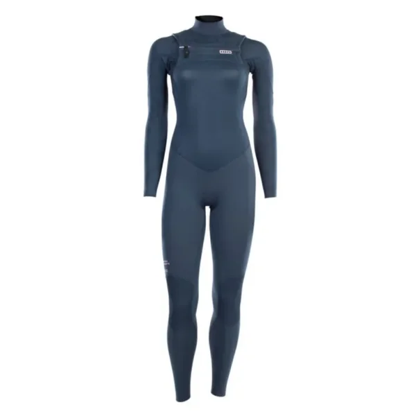 Combinaison ion amaze element semidry 4-3 frontzip femme bleu