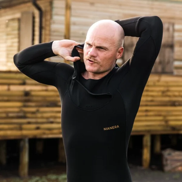 COMBINAISON MANERA ALT METEOR 4/3 FRONTZIP NOIR