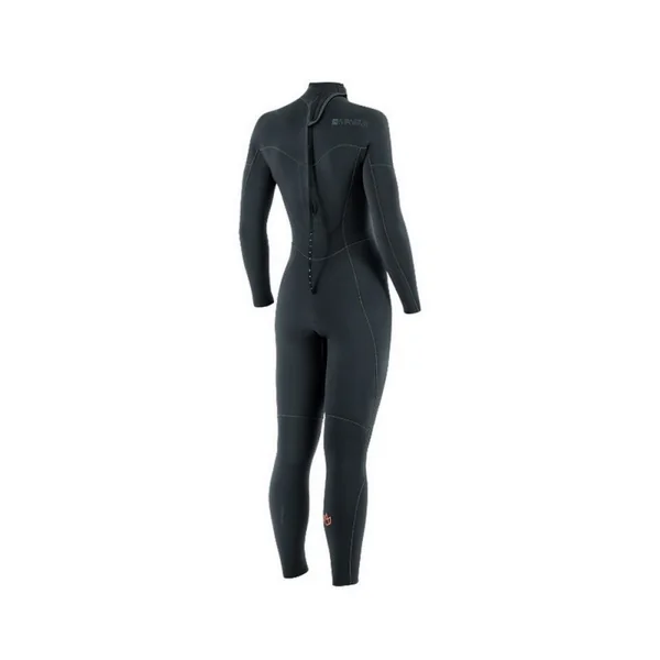 Combinaison Manera Seafarer Femme Backzip 5/3 Anthracite