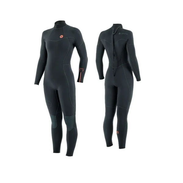 Combinaison Manera Seafarer Femme Backzip 5/3 Anthracite
