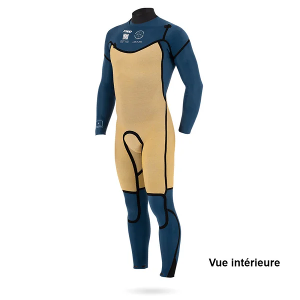 COMBINAISON MANERA X10 METEOR FRONTZIP 3/2 Noir